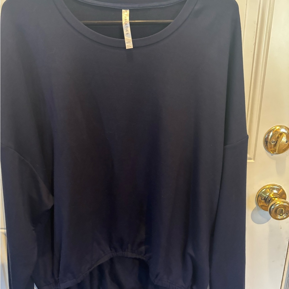 Fabletics Midnight Blue Long Sleeve Tee